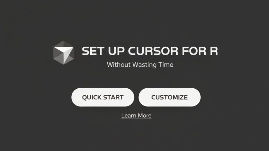 Cursor For R / Data Science