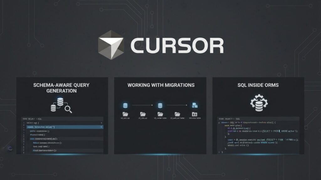 Using Cursor With Schemas, Migrations, and ORMs