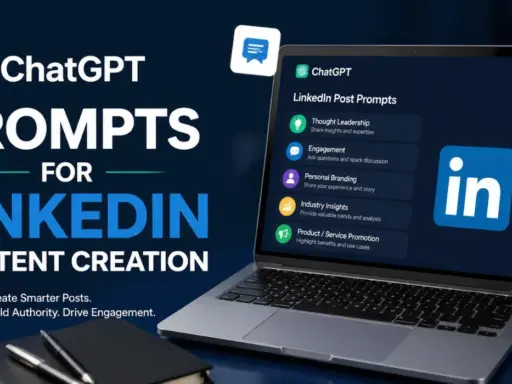 ChatGPT prompts for LinkedIn content creation