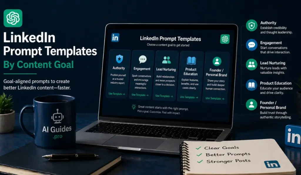 LinkedIn Prompt Templates By Content Goal 
