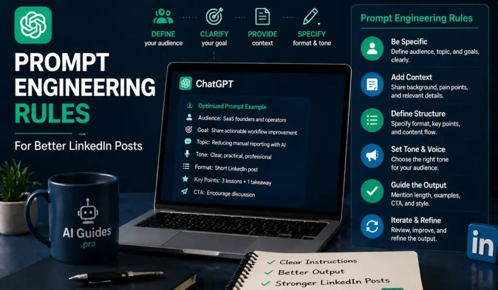 Prompt Engineering Rules For Better LinkedIn Posts 