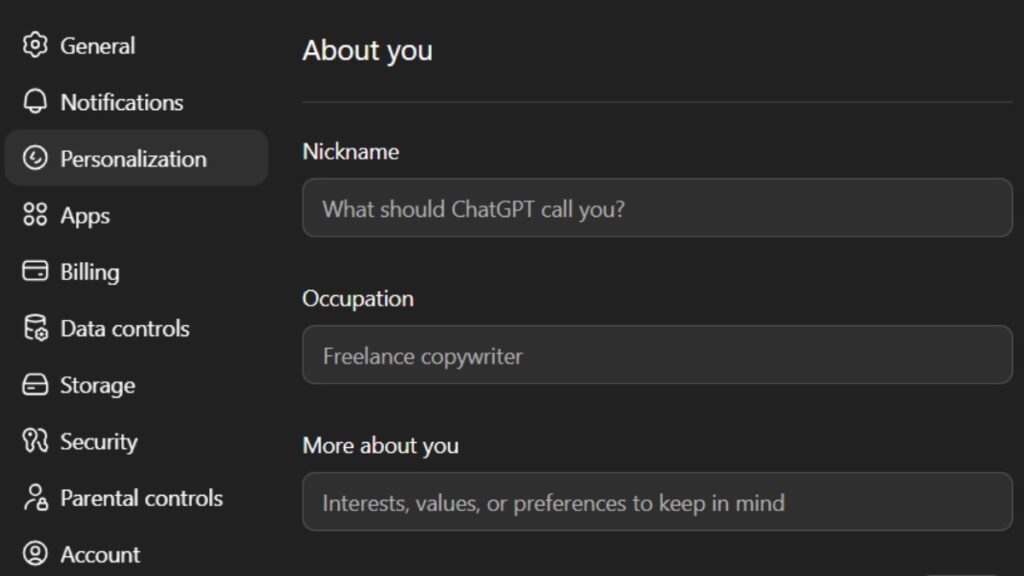 Session-Level Memory In ChatGPT