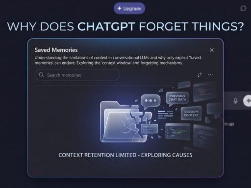 Why does ChatGPT forget things