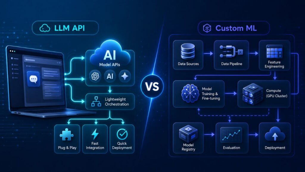 LLM API Vs. Custom ML