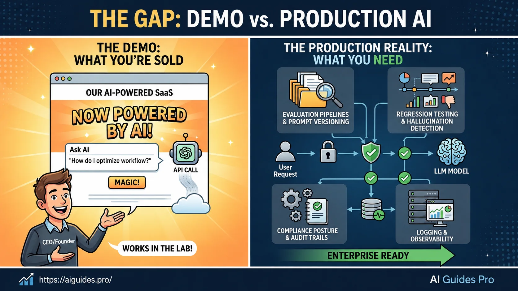 ai-powered homepage vs. production
