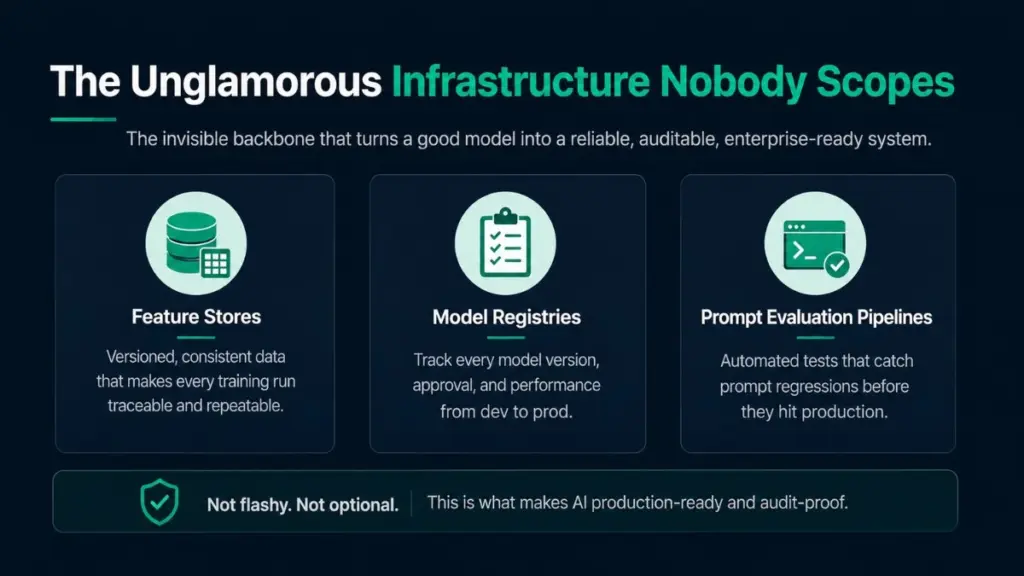 basic infrastructure nobody scopes